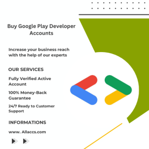Buy Google Play Developer Accounts