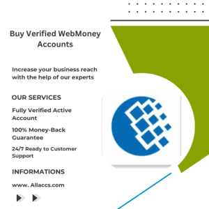 Buy Verified WebMoney Accounts